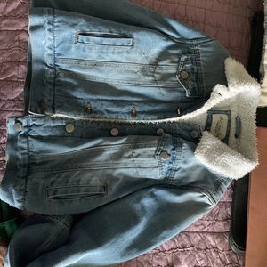 Denim coat